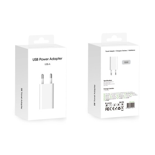 Power Adapter CH5W USB-A 5W White