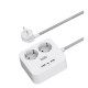 Durata 15w USB C & 2-Port USB-A Desktop Power Strip DRSK210B
