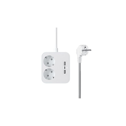 Durata 15w USB C & 2-Port USB-A Desktop Power Strip DRSK210B