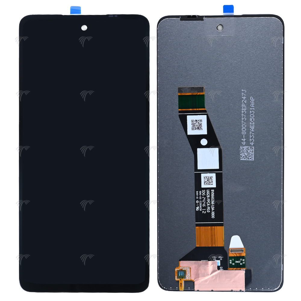 Motorola Moto E14 Display And Digitizer Without Frame Black OEM