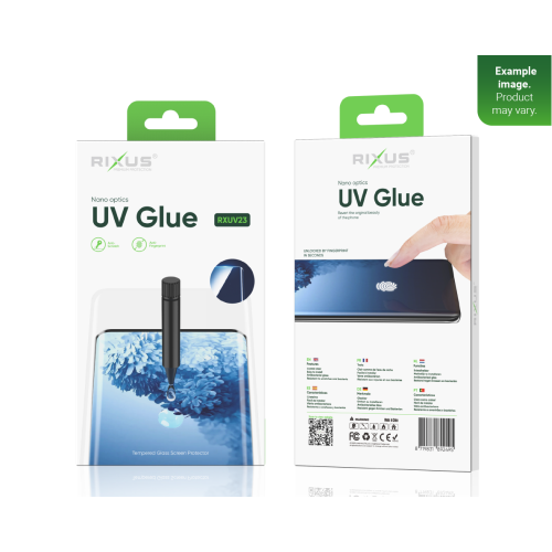 Rixus For Samsung S21 Ultra G998B UV Glue Liquid Glass