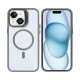 Rixus Classic 03 Case With MagSafe For iPhone 15 Titanium Grey