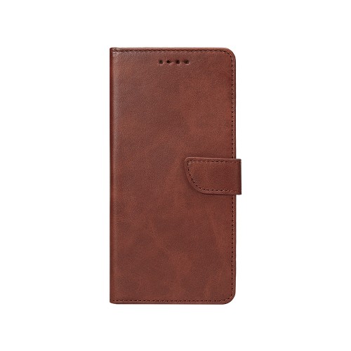 Rixus Bookcase For Samsung Galaxy A56 A566B Brown