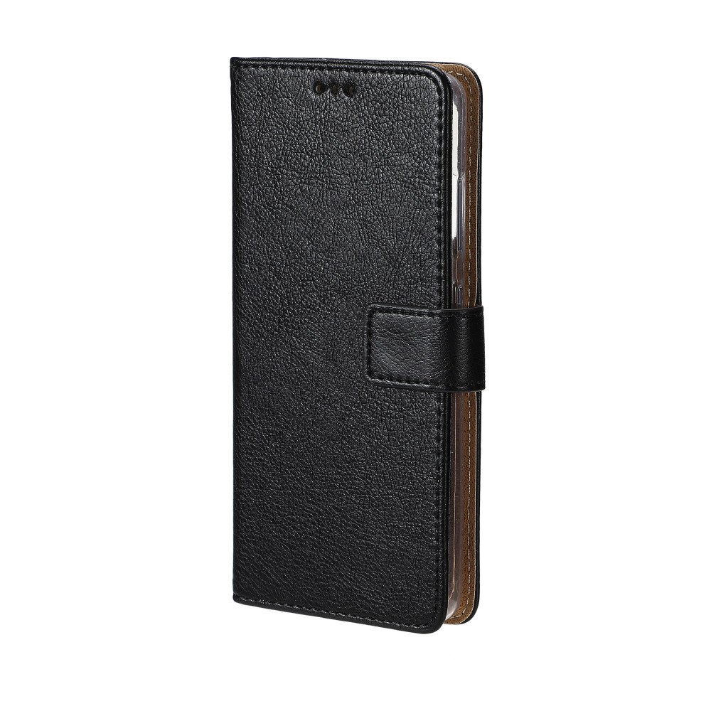 Rixus Bookcase For Samsung Galaxy J6 Plus (SM-J610F) - Black