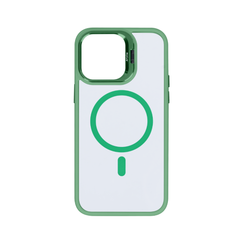 Rixus Classic 03 Case With MagSafe For iPhone 15 - Light Green